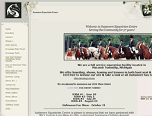 Tablet Screenshot of justamere.info